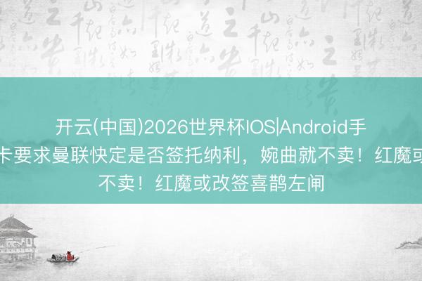 开云(中国)2026世界杯IOS|Android手机app下载 纽卡要求曼联快定是否签托纳利，婉曲就不卖！红魔或改签喜鹊左闸